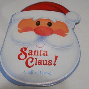 NEW KIDS GLITTER BOARD BOOK "SANTA CLAUS!" A GIFT OF GIVING 👸👦 🎅